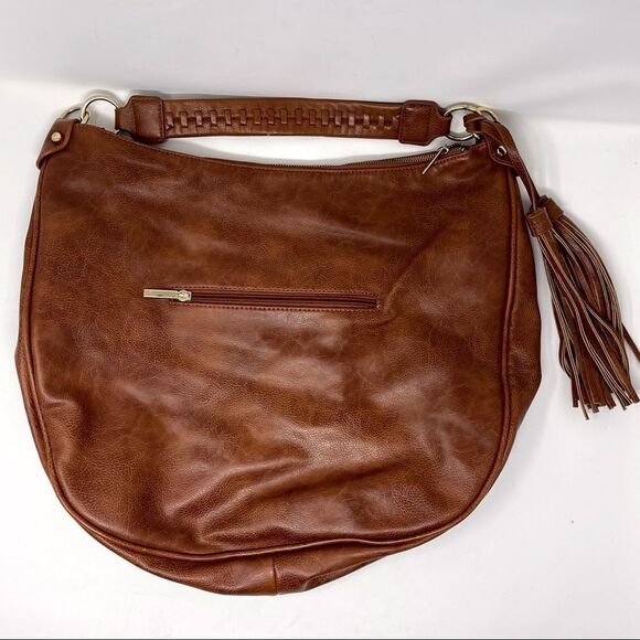 Boho Shoulder Bag, Brown - Picture 6 of 14